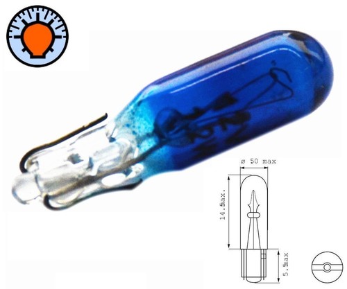 12v blau t5 - 12v, wedge